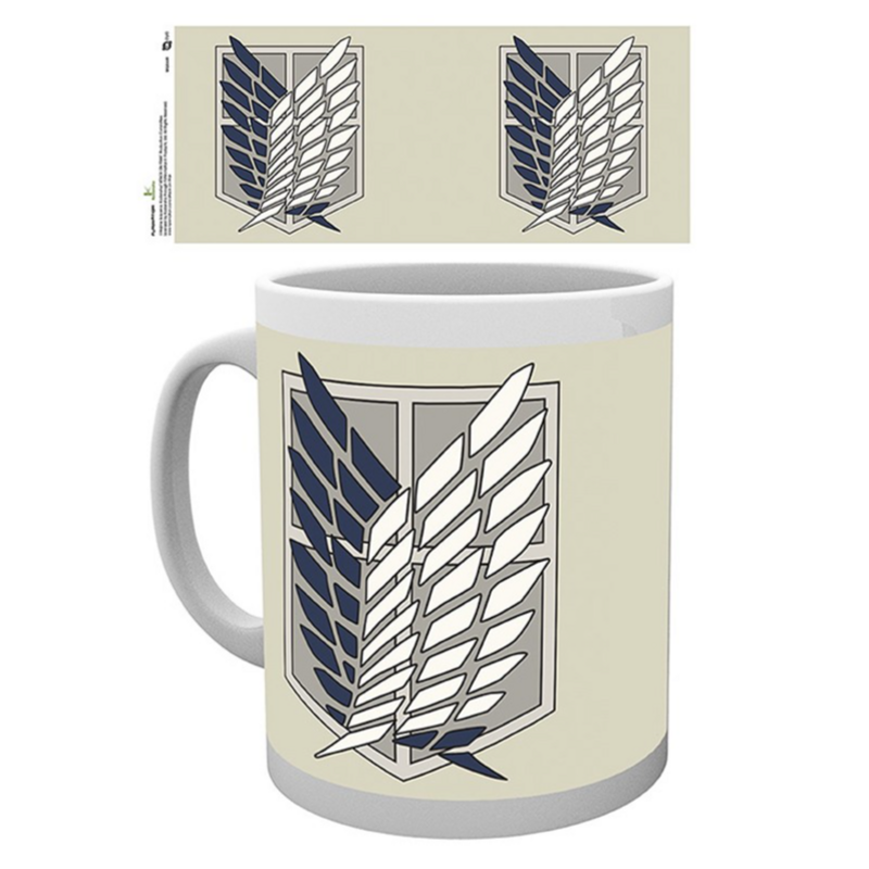 Badge - Attack on Titan - 320 ml Tasse - GB Eye