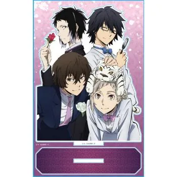 Atsushi Nakajima, Osamu Dazai, Ranpo Edogawa & Ryunosuke Akutagawa - Bungo Stray Dogs - Acrylaufsteller (C) - Azumaker