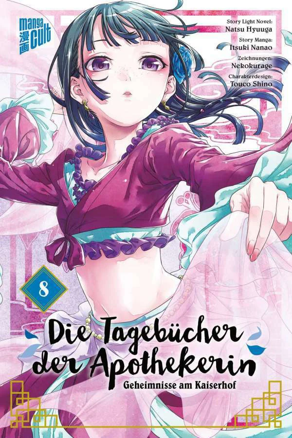 Die Tagebücher der Apothekerin: Geheimnisse am Kaiserhof - Manga Cult - Band 08