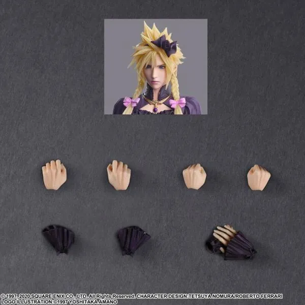 Cloud Strife - Dress Version - Final Fantasy VII Remake Play Arts Kai - Square Enix