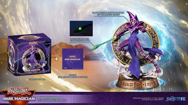 Schwarzer / Dunkler Magier - Violette Anime Edition - First 4 Figures