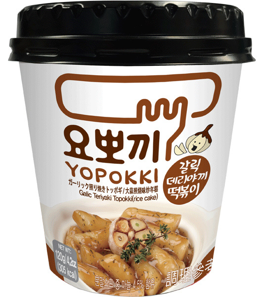 Topokki Knoblauch Teriyaki Cup von Yopokki