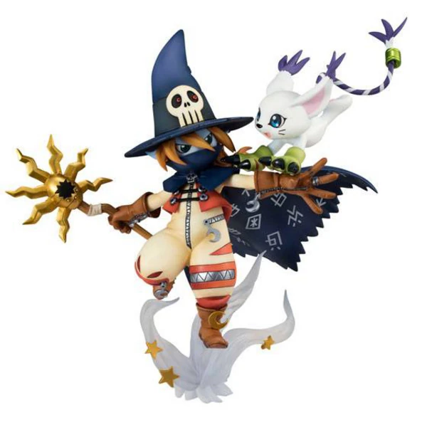 Wizardmon und Gatomont Figur - G.E.M - Megahouse