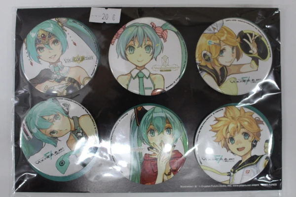 Limitiertes Vocaloid Button Set von EXIT TUNES