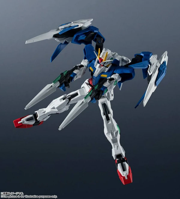 GN-0000+GNR-010 00 Raiser aus Gundam 00 von Tamashii Nations