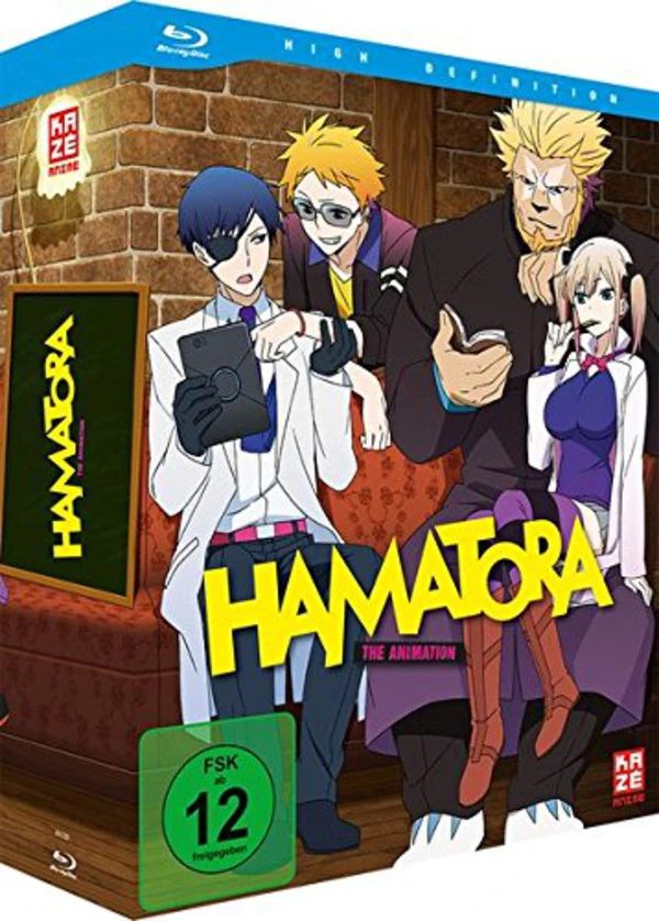 Hamatora - Blu-ray / BD Bundle Vol. 1 bis 4 mit Schuber - KOMPLETT