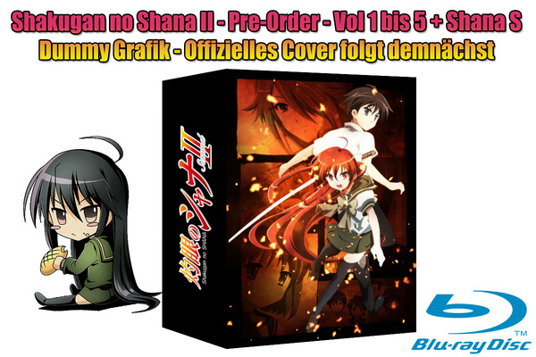 Shakugan no Shana - Staffel 2 + Shana S OVA - [Blu-ray] mit Sammelschuber - Steeledition