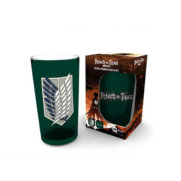 Scouts / Aufklärungstrupp - Großes 400 ml Glas - Attack on Titan - AbyStyle