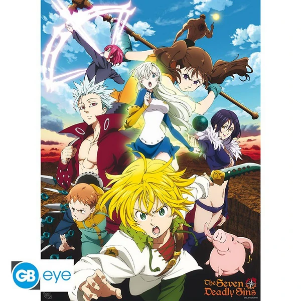 The Seven Deadly Sins - Chibi Poster Set - Series 1 - ABYStyle