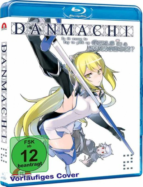 DanMachi - Blu-ray / BD Bundle Vol. 1 bis 4 - KOMPLETT