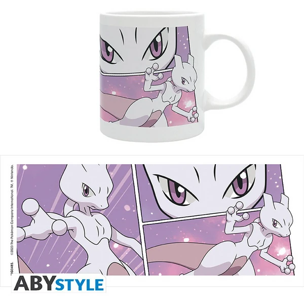 Mewto Comic Panels - 320ml Tasse - Pokémon - ABYStyle