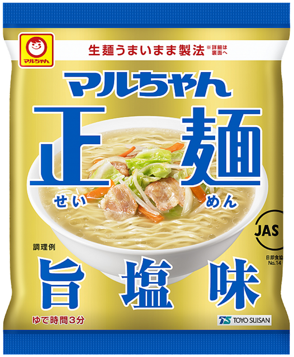 Original japanische Seimen Shio Aji Instant-Nudeln von Maruchan