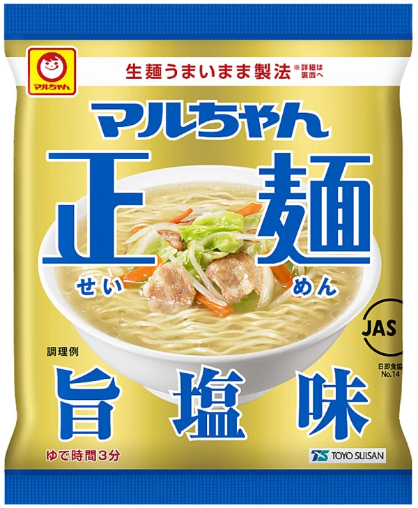 Original japanische Seimen Shio Aji Instant-Nudeln von Maruchan