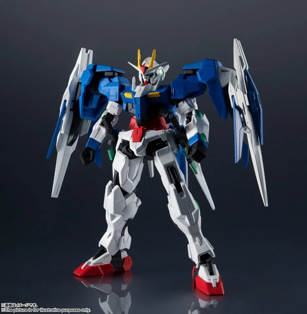 GN-0000+GNR-010 00 Raiser aus Gundam 00 von Tamashii Nations
