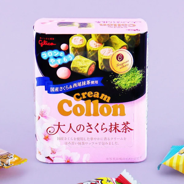 Cream Collon mit Sakura & Matcha von Glico