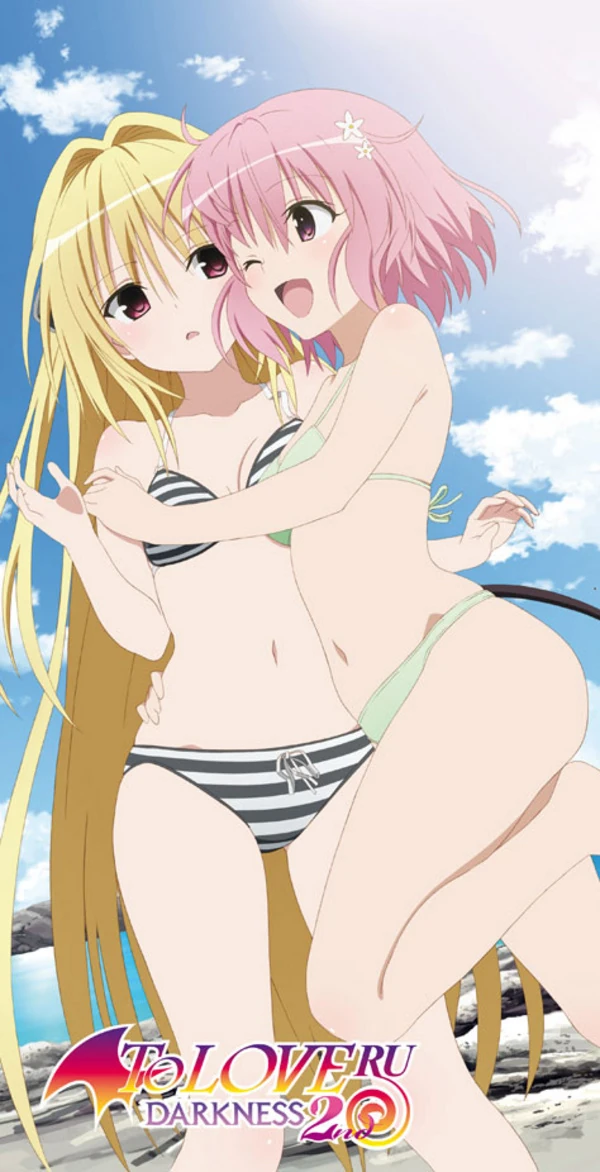 Yami und Momo - To Love-Ru - Handtuch - Microfaser