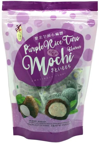 Mini Mochi - Lila Reis mit Taro Füllung von Love & Love Mini Mochi - Lila Reis mit Taro Füllung von Love & Love