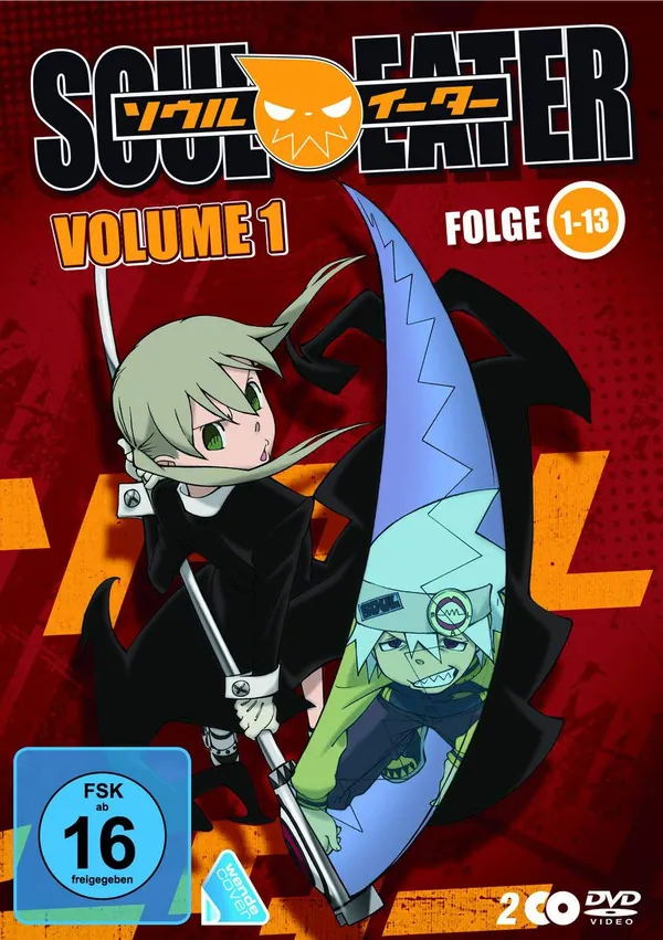 Soul Eater, Volume 1, Folge 01-13 [2 DVDs] 