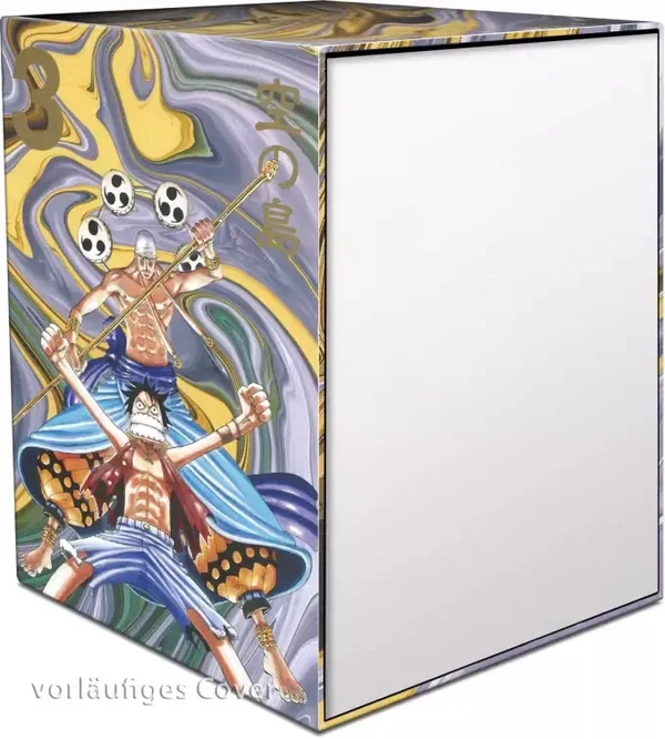 One Piece - Carlsen - Sammelschuber 3: Skypia (leer, für die Bände 24–32) One Piece - Carlsen - Sammelschuber 3: Skypia (leer, für die Bände 24–32)