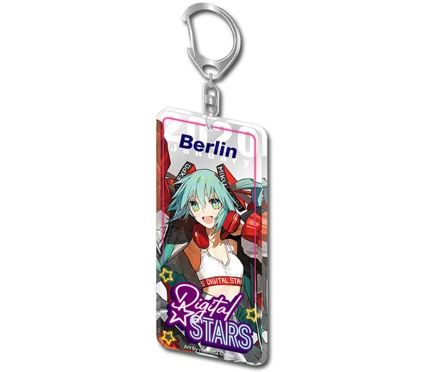 MIKU EXPO Digital Stars 2020 in Berlin - Acryl-Schlüsselanhänger
