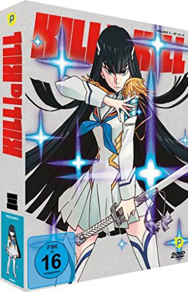 KILL la KILL - DVD Bundle Vol. 1 bis 4 + Sammelschuber - KOMPLETT