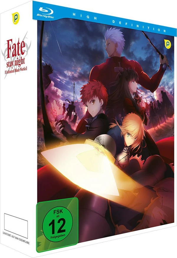 Fate/stay night [Unlimited Blade Works] - Vol. 1 (inkl. Sammelschuber und Soundtrack) [Limited Edition] [Blu-ray]