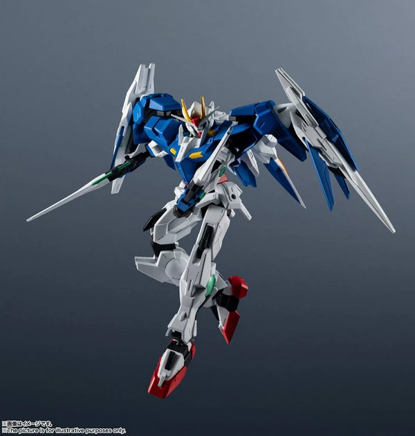 GN-0000+GNR-010 00 Raiser aus Gundam 00 von Tamashii Nations