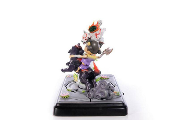 Chibiterasu vs. Dark Chibiterasu und Possessed Kuni - Okamiden - First 4 Figures