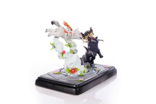 Chibiterasu vs. Dark Chibiterasu und Possessed Kuni - Okamiden - First 4 Figures