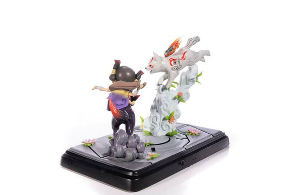 Chibiterasu vs. Dark Chibiterasu und Possessed Kuni - Okamiden - First 4 Figures