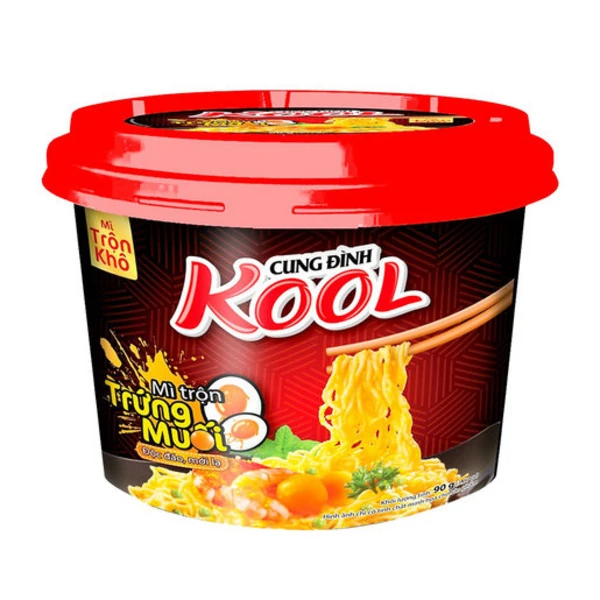 Cup-Nudeln - Shrimps mit leckerem Ei - Big Bowl - von KOOL Cup-Nudeln - Shrimps mit leckerem Ei - Big Bowl - von KOOL
