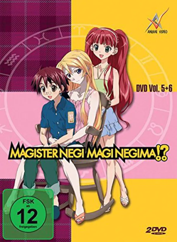 Magister Negi Magi Negima - Box 1 bis 3 / Disk 1 bis 6 -Komplett-