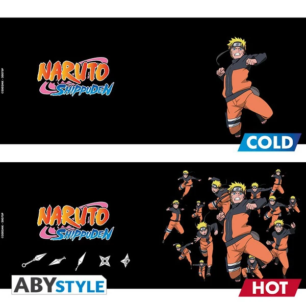 Schattendoppelgänger - Naruto Shippuden - Hot & Cold - 460 ml Farbwechseltasse von ABYStyle