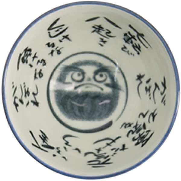 Kawaii Bowl / Schale für Reis - Daruma Blau von TOKYO Design Studio (300ml)
