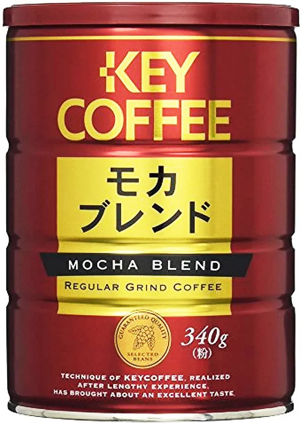 Mocha Blend - Kaffeepulver in Dose von KEY COFFEE