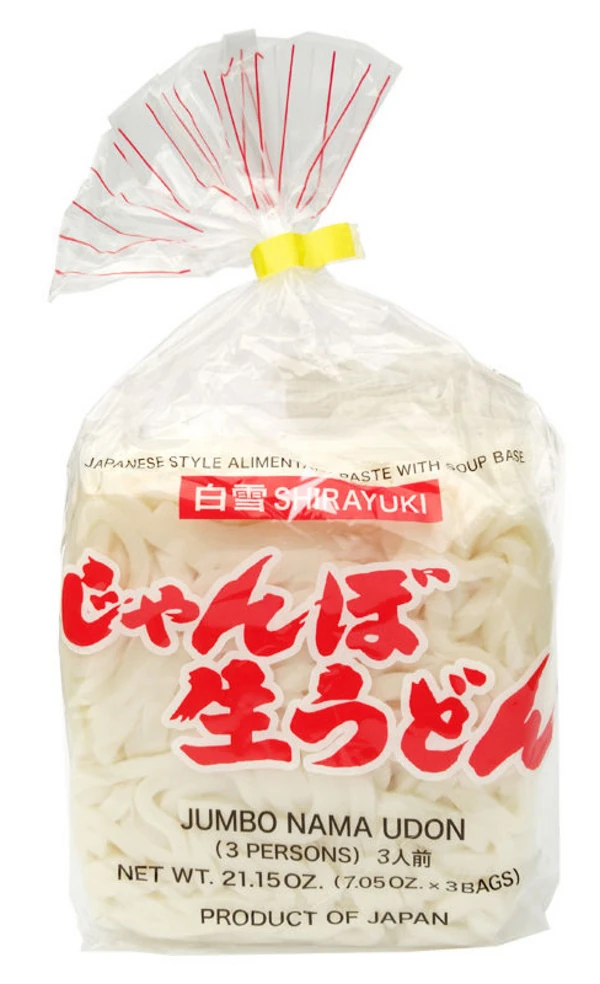 Frische Jumbo Udon von Shirayuki (3 Portionen)