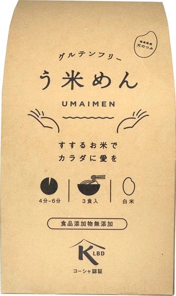 Japanische Reisnudeln-Weiß (3er Pack) von KLBD