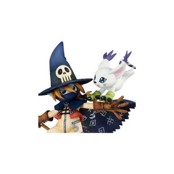 Wizardmon und Gatomont Figur - G.E.M - Megahouse