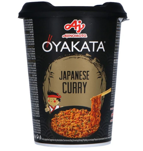 Cup-Nudeln - Oyakata Japanese Curry von Ajinomoto Cup-Nudeln - Oyakata Japanese Curry von Ajinomoto