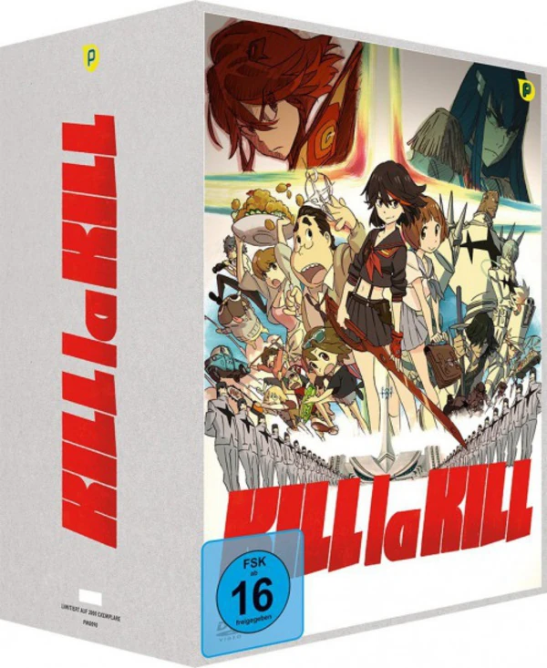 KILL la KILL - DVD Bundle Vol. 1 bis 4 + Sammelschuber - KOMPLETT