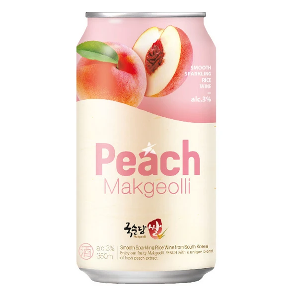 Makgeolli - Pfirsich (Dose) von Kooksoondang