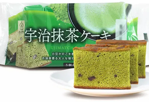 Japanischer Sakura Seika Kuchen mit Uji-Matcha von HFood Japanischer Sakura Seika Kuchen mit Uji-Matcha von HFood