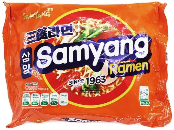 Instant-Nudeln - Der Original Ramen seit 1963 (Rind) von SamYang Instant-Nudeln - Der Original Ramen seit 1963 (Rind) von SamYang