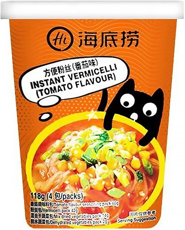 Hi Cup - Koreanische Glasnudeln mit Tomate