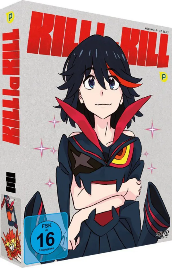 KILL la KILL - DVD Bundle Vol. 1 bis 4 + Sammelschuber - KOMPLETT
