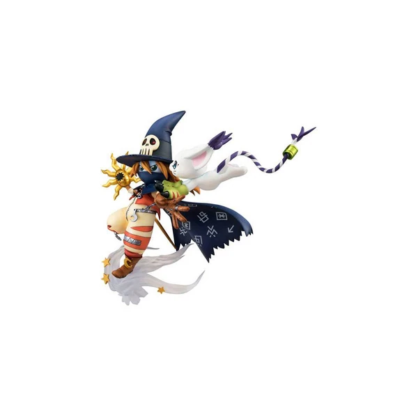 Wizardmon und Gatomont Figur - G.E.M - Megahouse