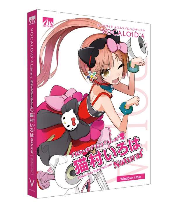 Nekomura Iroha V4 - Natural - VOCALOID 4 - Voice Bank DVD - AHS Nekomura Iroha V4 - Natural - VOCALOID 4 - Voice Bank DVD - AHS