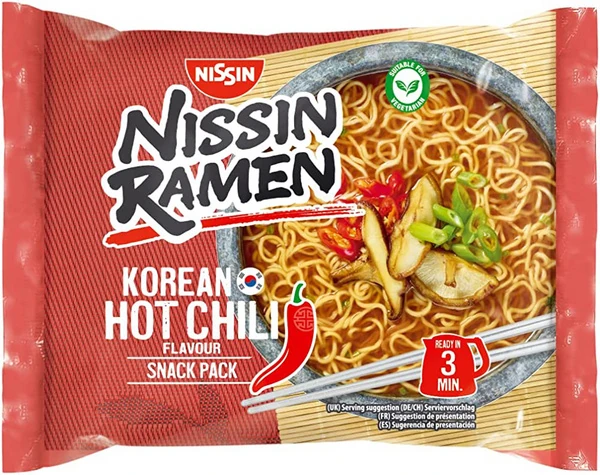Instant-Nudeln - NISSIN RAMEN - Korean Hot Chili