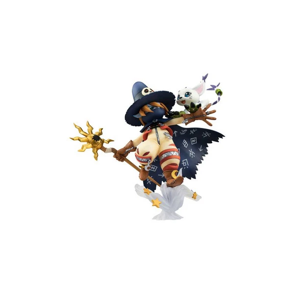 Wizardmon und Gatomont Figur - G.E.M - Megahouse