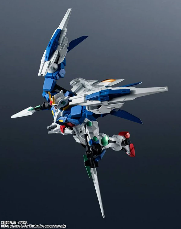 GN-0000+GNR-010 00 Raiser aus Gundam 00 von Tamashii Nations